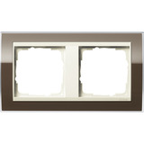Gira Abdeckrahmen 2fach braun, Retail