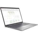 HP ZBook 8 G2i (DS3X4AT), Notebook silber, Intel® Core™ Ultra 7 356H, NVIDIA RTX PRO 500, 48 GB DDR5, 1 TB (1 TB SSD), Windows 11 Pro