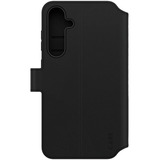 PanzerGlass Wallet Case mit Kickstand, Handyhülle schwarz, Samsung Galaxy S24 FE 5G