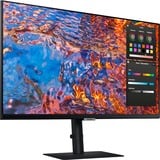 Samsung ViewFinity S8UP S32B800PXP, LED-Monitor 80 cm (32 Zoll), schwarz, UltraHD/4K, IPS, USB-A