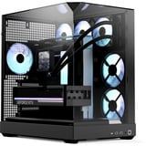 APNX V2 , Tower-Gehäuse schwarz, Tempered Glass x 3