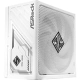 ASRock Steel Legend SL-1000GW, PC-Netzteil weiß, 1x 12-Pin High Power GPU, 3x PCIe, Kabelmanagement, 1000 Watt