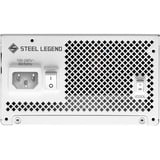 ASRock Steel Legend SL-1000GW, PC-Netzteil weiß, 1x 12-Pin High Power GPU, 3x PCIe, Kabelmanagement, 1000 Watt