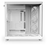 NZXT H9 Flow RGB+ , Tower-Gehäuse weiß (matt), Temperd Glass x 2