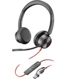Poly Blackwire 8225, Headset schwarz, Stereo, USB-C