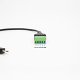 Shelly 5-Terminal Add-on, Kabel schwarz