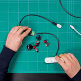 Shelly 5-Terminal Add-on, Kabel schwarz
