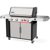 Weber Gasgrill Genesis SP-435W GBS edelstahl, 21,1 kW, mit Sear Zone und Seitenkocher, Modell 2025