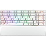 ASUS ROG Strix Scope II 96 , Gaming-Tastatur weiß, DE-Layout, ROG NX Snow