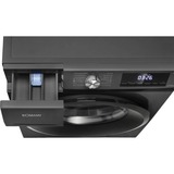 Bomann WAT 7186, Waschtrockner titan/schwarz, 60 cm