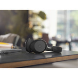Jabra Evolve3 75, Headset schwarz, UC, USB-A Bluetooth-Adapter, Schnurloses Ladepad