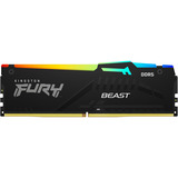 Kingston FURY DIMM 64 GB DDR5-5600, Arbeitsspeicher schwarz, KF556C36BBEA-64, Beast RGB, INTEL XMP, AMD EXPO