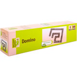 Domino in Holzbox mit 55 Steinen