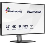 iiyama ProGraphic HB3201UHSNP-B1, LED-Monitor 80 cm (31.5 Zoll), schwarz (matt), UltraHD/4K, IPS, HDMI, DP, USB-C, USB-Hub