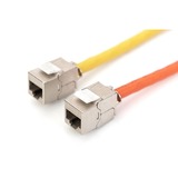 Digitus CAT 6A Keystone-Modul DN-93615 silber, werkzeugfrei, geschirmt
