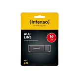 Intenso Alu Line 16 GB, USB-Stick schwarz