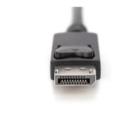 Digitus Adapterkabel HDMI > Displayport, UHD 4K schwarz, 2 Meter