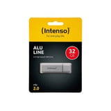 Intenso Alu Line 32 GB, USB-Stick silber