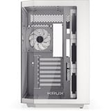 Krux Empero, Tower-Gehäuse weiß, Tempered Glass x 2