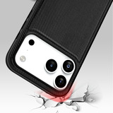 Nevox StyleShell NYLO, Handyhülle schwarz, iPhone 17 Pro Max / iPhone 18 Pro Max