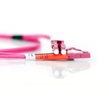 Digitus LWL Patchkabel, Duplex, LC > LC Stecker, Multimode OM4 hellviolett, 3 Meter