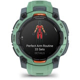 Garmin Instinct 3 - 45 mm, AMOLED, Smartwatch Twilight/Neo Tropic, Silikon-Armband