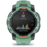 Garmin Instinct 3 - 45 mm, AMOLED, Smartwatch Twilight/Neo Tropic, Silikon-Armband