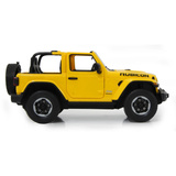 Jamara Deluxe Car Series - Jeep Wrangler JL, RC gelb, Maßstab 1:14, 2,4 GHz