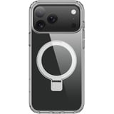 Nevox StyleShell SHOCKFlex mit Standfunktion, Handyhülle transparent, iPhone 17 Pro / iPhone 18 Pro, kompatibel mit MagSafe
