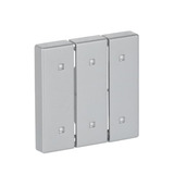 Busch-Jaeger Wippe dreifach Elektroniktaster aluminium, Retail