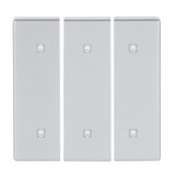 Busch-Jaeger Wippe dreifach Elektroniktaster aluminium, Retail