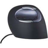 Evoluent VerticalMouse D, Maus schwarz/silber, Small, RH