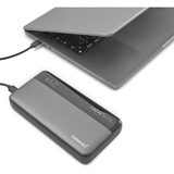 Intenso Powerbank HE25000 grau/schwarz, 25.000 mAh, PD 3.1, Quick Charge 3.0