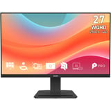 MSI PRO MP273QDE E7, LED-Monitor 68.6 cm (27 Zoll), schwarz, WQHD, IPS, HDMI, DP, Adaptive Sync