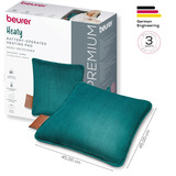 Beurer HK 77 Heaty celestial-green, Heizkissen grün, Cordbezug