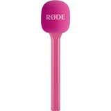 Rode Microphones Interview GO , Mikrofon pink, Adapter
