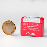 Shelly  Wave 1PM Mini, Relais rot