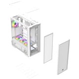 Thermaltake S380 TG ARGB Snow White, Tower-Gehäuse weiß, Tempered Glass