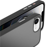 Nevox StyleShell Invisio, Handyhülle schwarz, iPhone 17e/16e