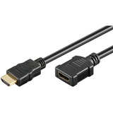 goobay High-Speed-HDMI-Verlängerungskabel mit Ethernet, 8K @ 60Hz 3 Meter, HDMI Stecker > HDMI Buchse