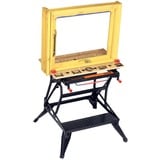 BLACK+DECKER Workmate WM825, Werkbank schwarz/braun