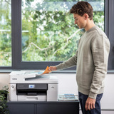 Brother MFC-J6760DW, Multifunktionsdrucker hellgrau/dunkelgrau, Scan, Kopie, Fax, USB, LAN, WLAN, Duplex (Druck)
