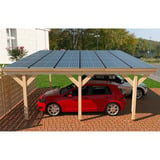 fischer Spanplattenschraube PowerFast II 4,0x30 Halbrundkopf TX 200 Stück, mit Vollgewinde, Edelstahl A2