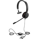 Jabra Evolve 20, Headset schwarz, UC, USB-C und USB-A, Stereo