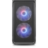 Silentware Air 10, Tower-Gehäuse schwarz, Tempered Glass