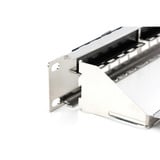 Digitus Modulares Patchpanel, 24 RJ-45 Ports silber, 1 HE, Rack Mount, geschirmt