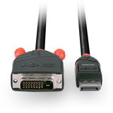 Lindy DisplayPort an DVI Adapterkabel schwarz, 2m