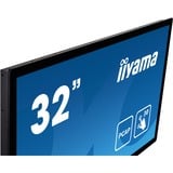 iiyama ProLite TF3215MC-B2AG, LED-Monitor 80 cm (31.5 Zoll), schwarz, FullHD, Touchscreen, DP, HDMI, VGA,  Anti-Glare