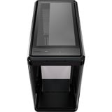 Cooler Master MasterFrame 360 Panorama , Tower-Gehäuse schwarz, Panorama-Glasdesign
