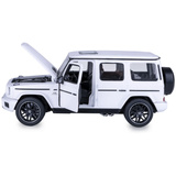 Jamara Mercedes-AMG G 63 Diecast, Modellfahrzeug weiß, Maßstab 1:24